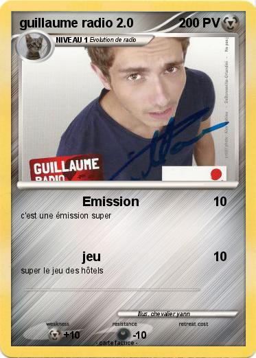 Pokemon guillaume radio 2.0