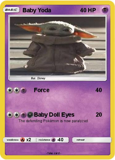 Pokemon Baby Yoda