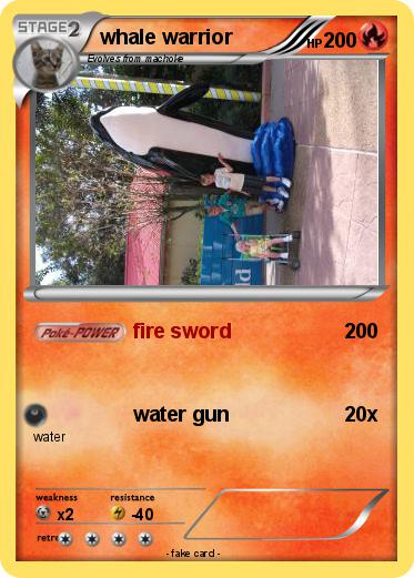Pokemon whale warrior