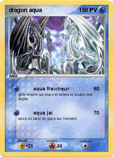 Pokemon dragon aqua