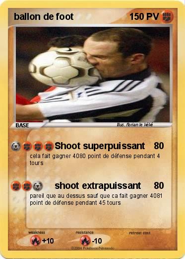 Pokemon ballon de foot