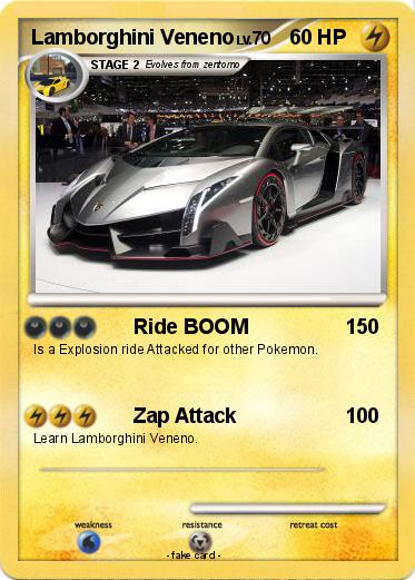 Pokemon Lamborghini Veneno