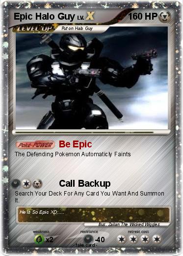 Pokemon Epic Halo Guy
