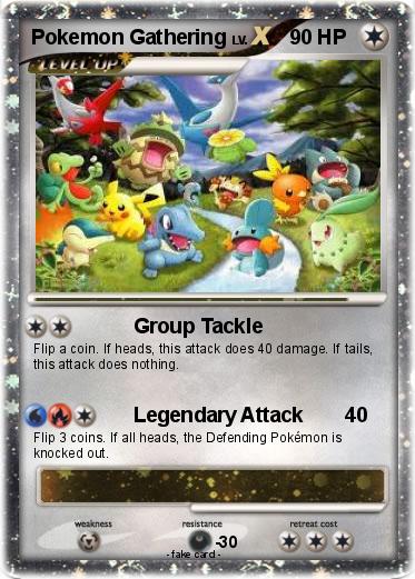 Pokemon Pokemon Gathering