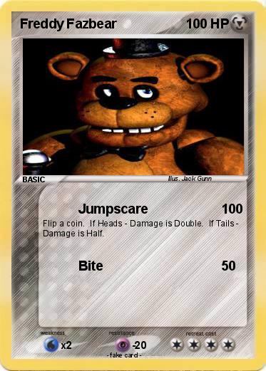 Pokemon Freddy Fazbear