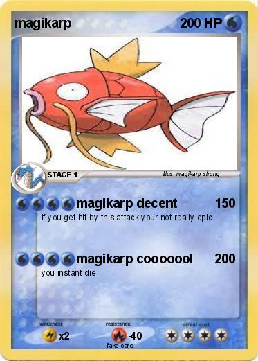Pokemon magikarp
