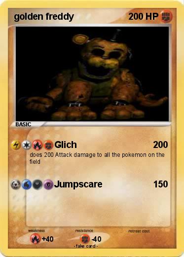 Pokemon golden freddy