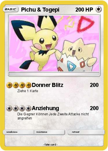 Pokemon Pichu & Togepi