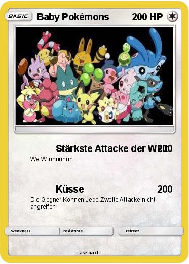 Pokemon Baby Pokémons