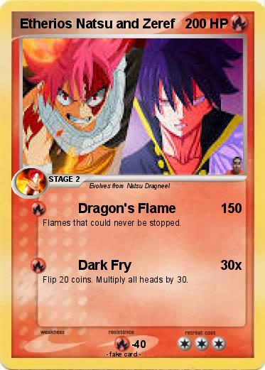 Pokemon Etherios Natsu and Zeref