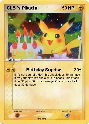 Pokemon CLB 's Pikachu