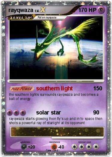 Pokemon rayqwaza