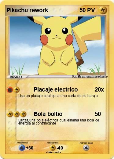 Pokemon Pikachu rework