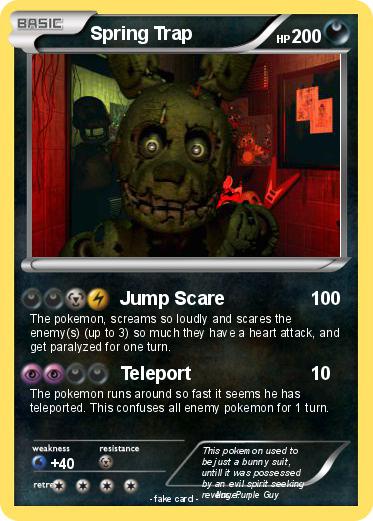 Pokemon Spring Trap