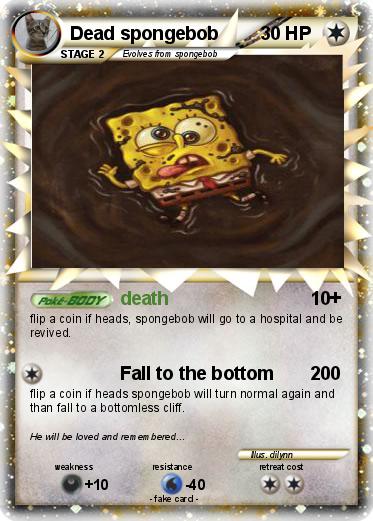 Pokemon Dead spongebob