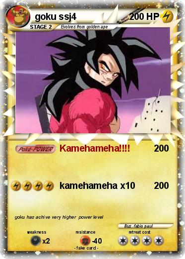 Pokemon goku ssj4