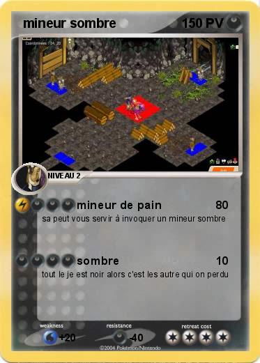 Pokemon  mineur sombre