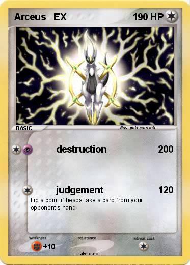 Pokemon Arceus   EX