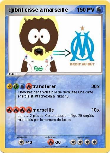 Pokemon djibril cisse a marseille