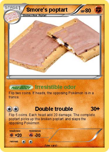 Pokemon Smore's poptart