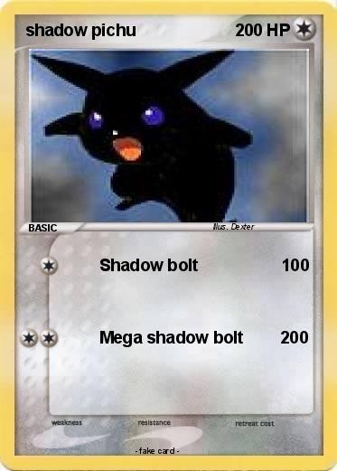 Pokemon shadow pichu