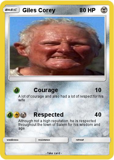 Pokemon Giles Corey