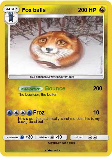 Pokemon Fox balls