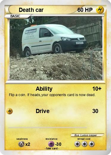 Pokemon Death car