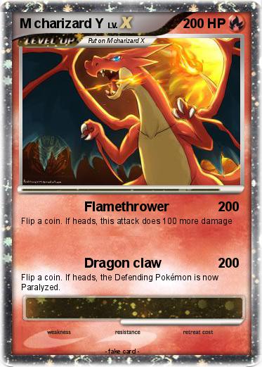 Pokemon M charizard Y