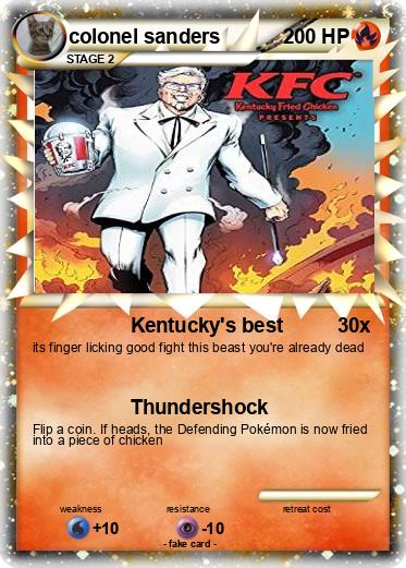 Pokemon colonel sanders