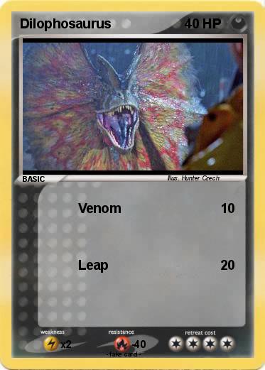 Pokemon Dilophosaurus