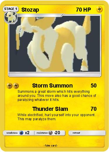 Pokemon Stozap