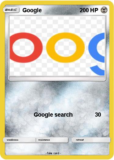 Pokemon Google