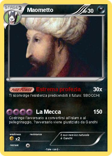 Pokemon Maometto