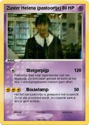 Pokemon Zuster Helena (pastoortje)