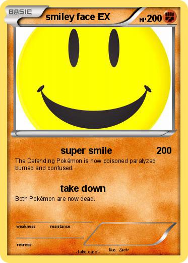 Pokemon smiley face EX