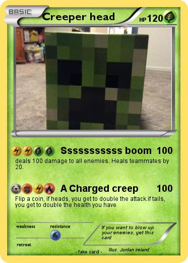 Pokemon Creeper head
