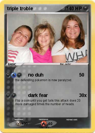 Pokemon triple troble
