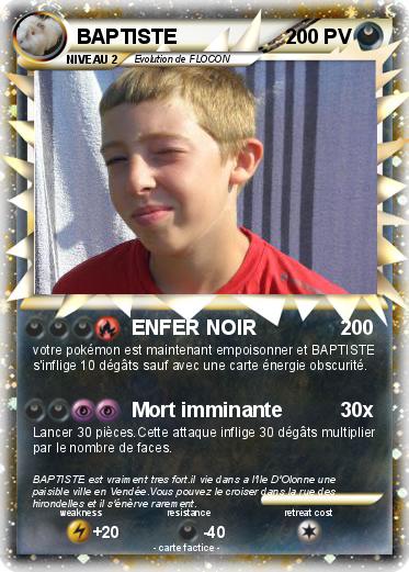 Pokemon BAPTISTE