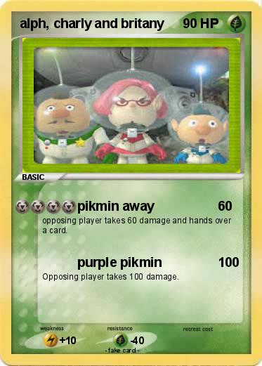 Pokemon alph, charly and britany