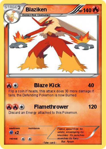 Pokemon Blaziken