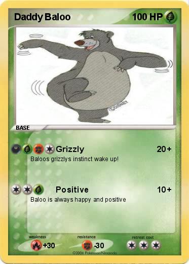 Pokemon Daddy Baloo