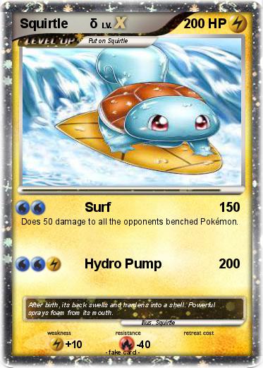 Pokemon Squirtle      δ