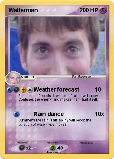 Pokemon Wetterman