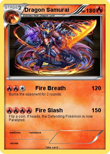 Pokemon Dragon Samurai