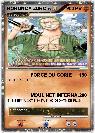 Pokemon RORONOA ZORO