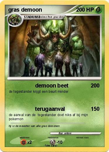 Pokemon gras demoon