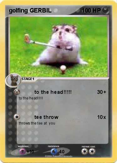 Pokemon golfing GERBIL
