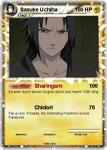 Pokemon Sasuke Uchiha