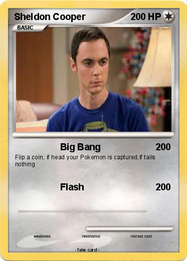 Pokemon Sheldon Cooper
